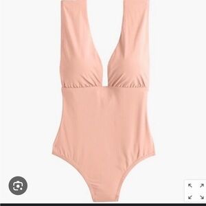 Peach one piece swim from JCrew